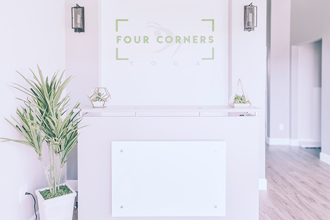 Four Corners Yoga Studio Front Desk